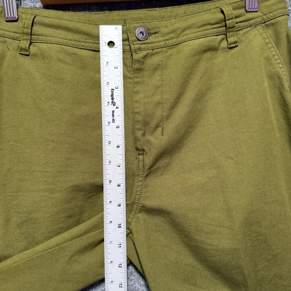 The North Face Pants‎ Mens 30 Short Olive Green Cotton Stretch Motion Hiking